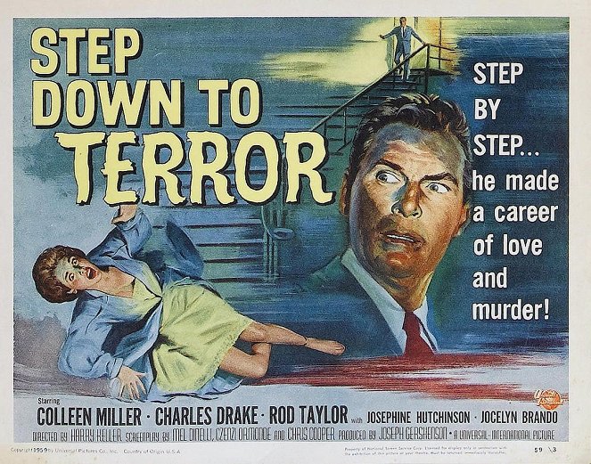 Step Down to Terror - Plakaty