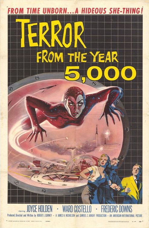 Terror from the Year 5000 - Plakaty