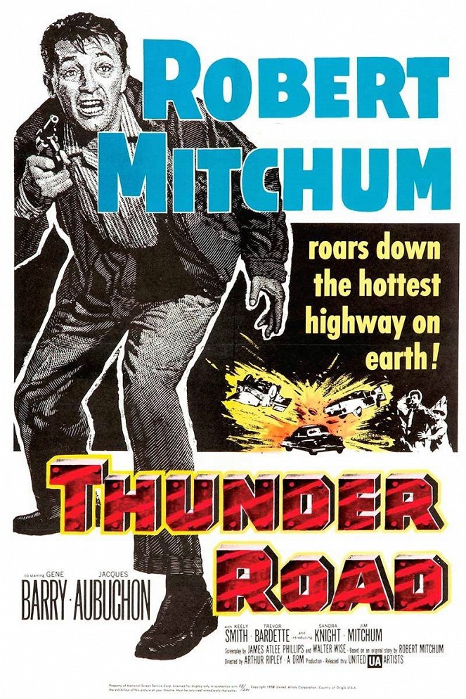 Thunder Road - Cartazes