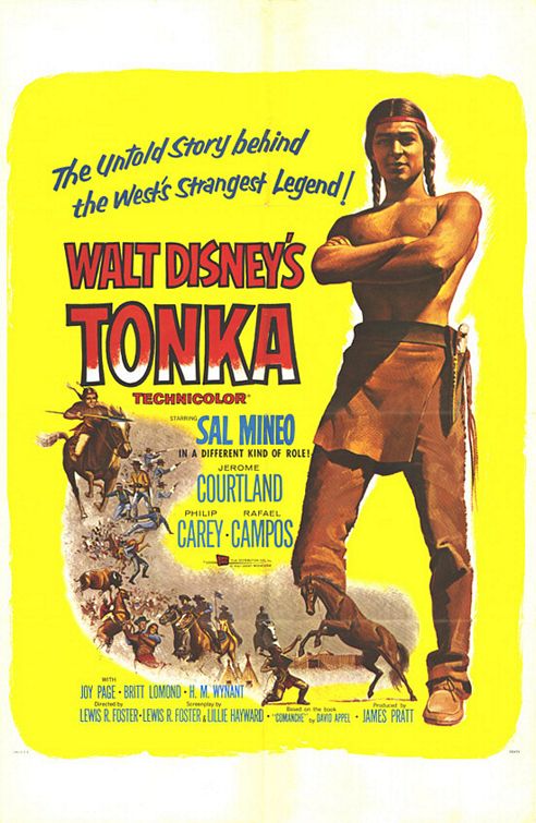 Tonka en la última batalla del general Custer - Carteles