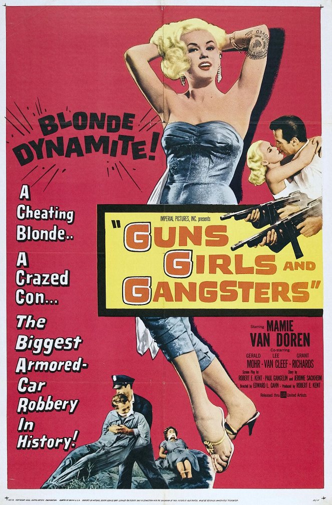 Guns, Girls, and Gangsters - Affiches