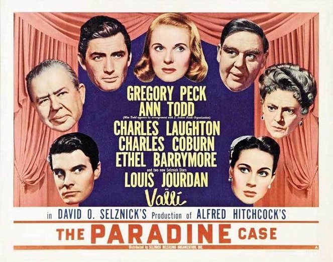 Případ Paradineová - Plagáty