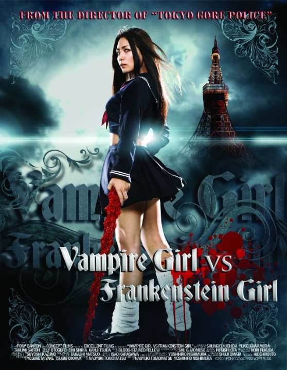 Vampire Girl vs Frankenstein Girl - Affiches