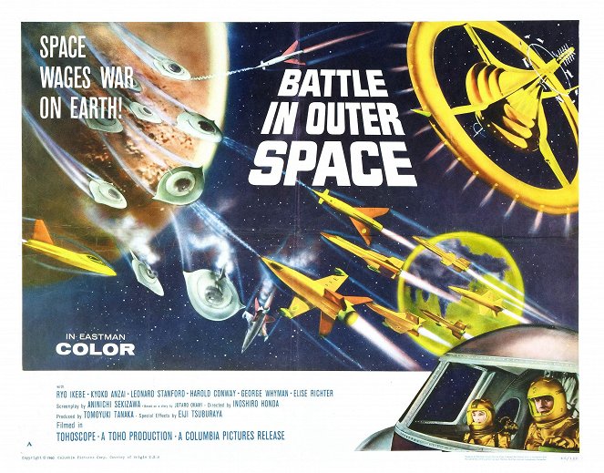 Battle in Outer Space - Posters