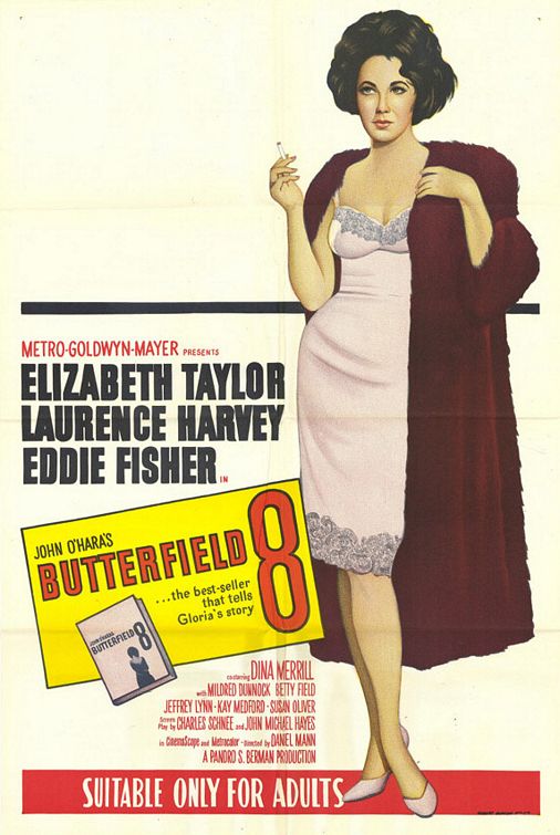 Telefon Butterfield 8 - Plakate