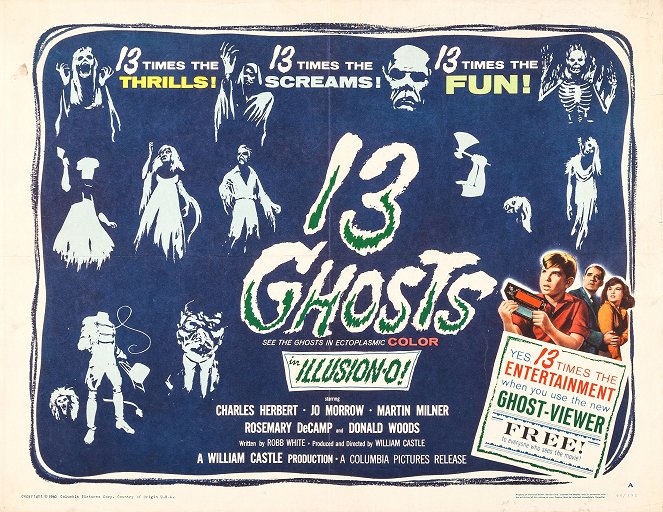13 kísértet - Plakátok