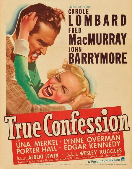 True Confession - Plakáty