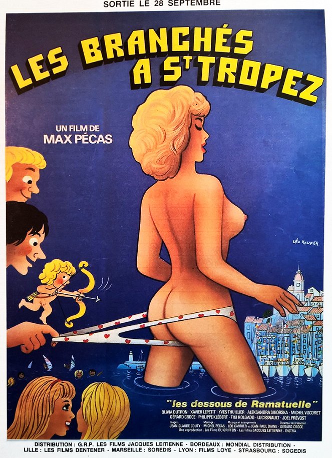 Les Branchés à Saint-Tropez - Plakate
