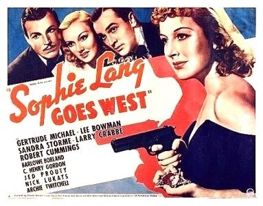 Sophie Lang Goes West - Plakate