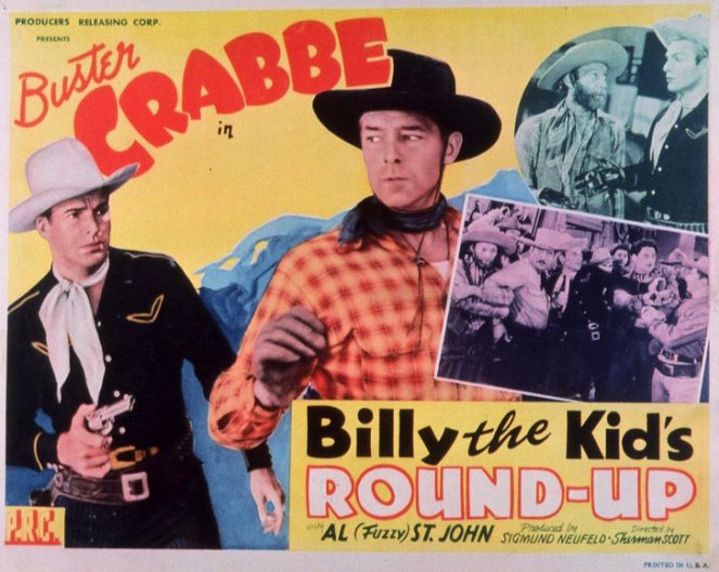 Billy the Kid's Round-Up - Plakátok