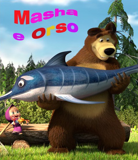 Masha és a medve - Plakátok