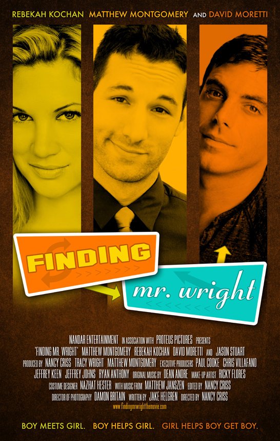 Finding Mr. Wright - Carteles