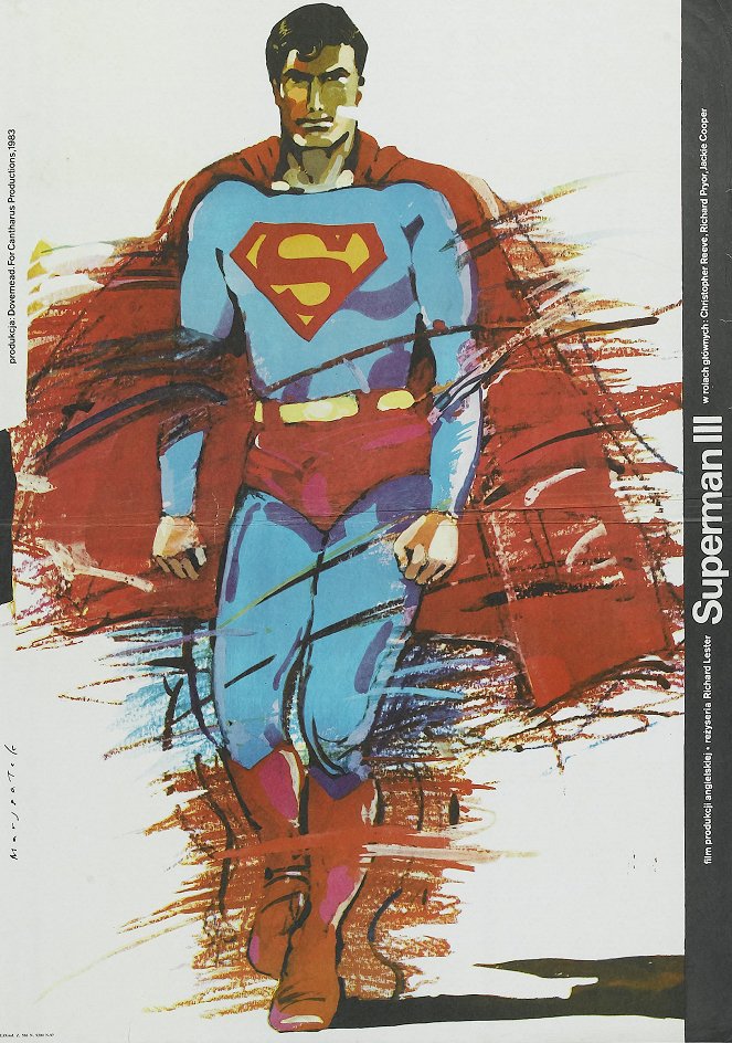 Superman III - Plakaty