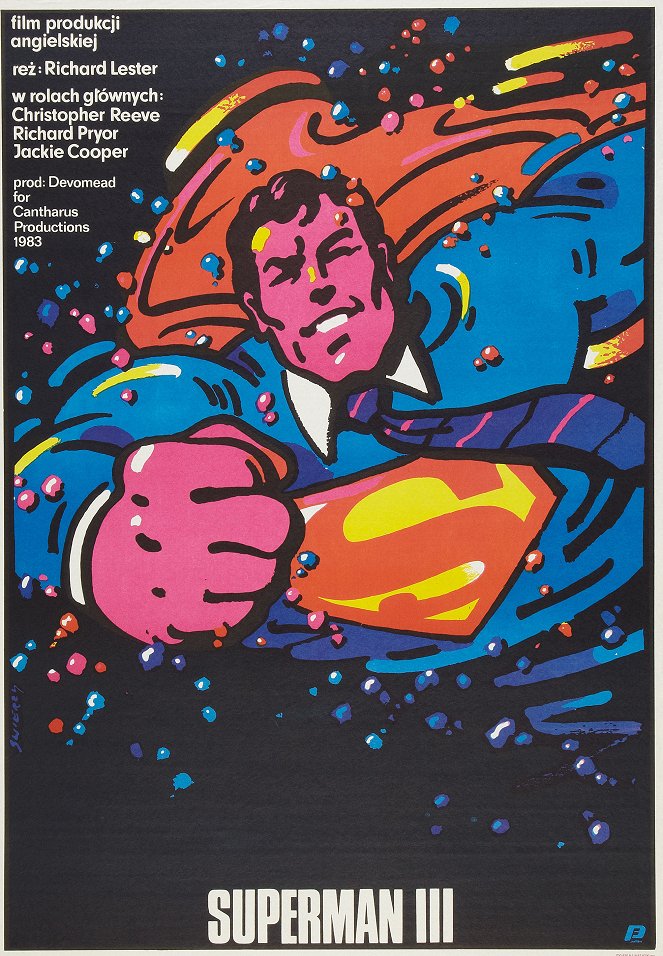 Superman III - Plakaty