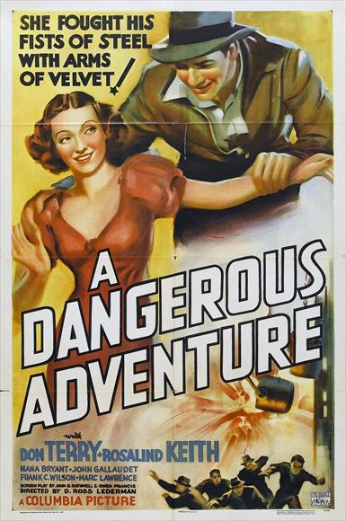 A Dangerous Adventure - Affiches