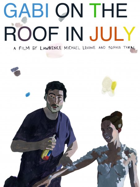 Gabi on the Roof in July - Affiches