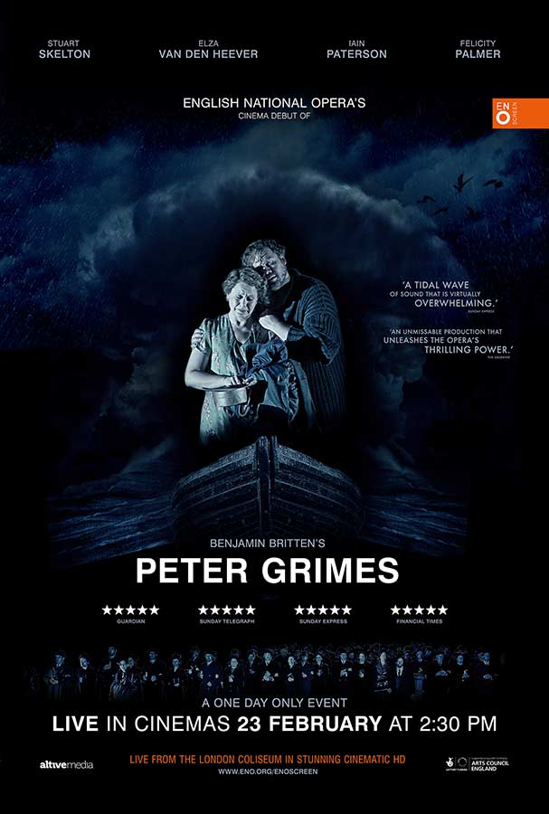 Benjamin Britten's Peter Grimes - English National Opera - Plakate