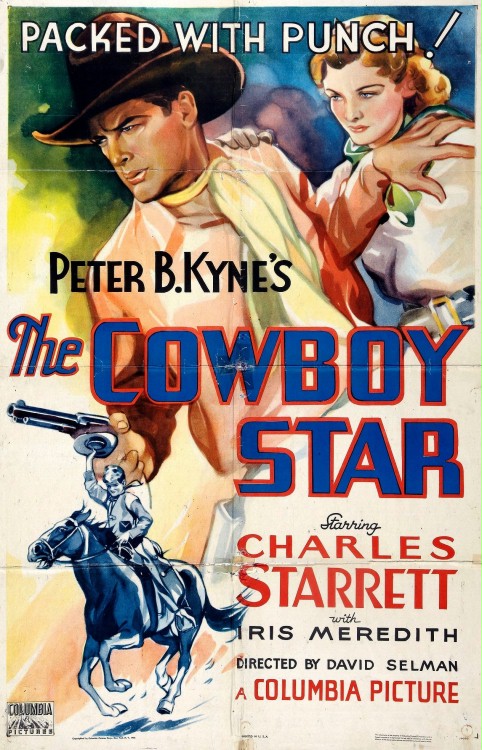 The Cowboy Star - Plakaty