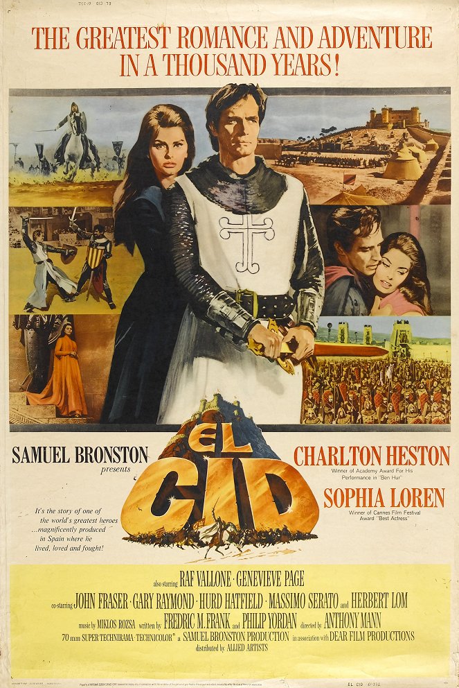 El Cid - kuninkaan soturi - Julisteet
