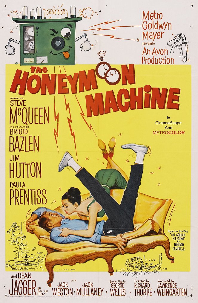 The Honeymoon Machine - Posters