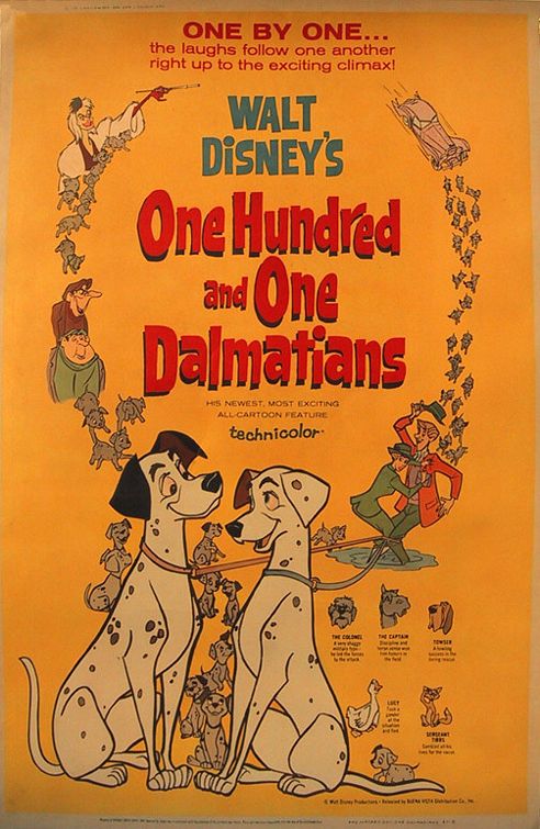 One Hundred and One Dalmatians - Posters