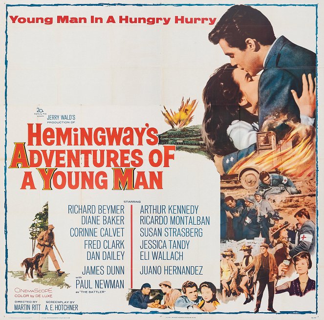 Hemingway's Adventures of a Young Man - Carteles