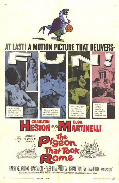 Le Pigeon qui sauva Rome - Affiches