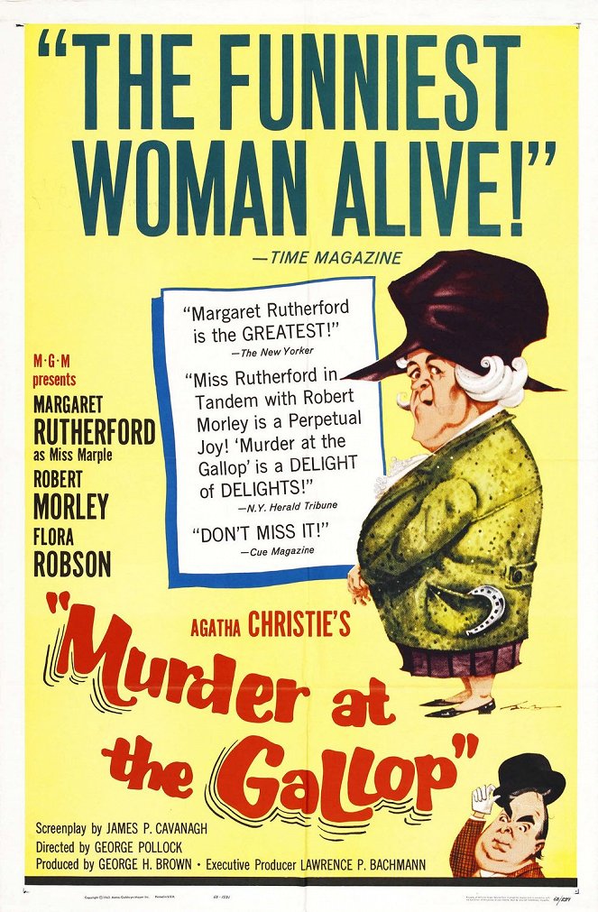 Murder at the Gallop - Posters