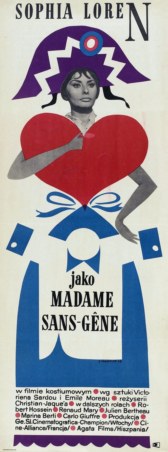 Madame Sans-Gęne - Plakaty