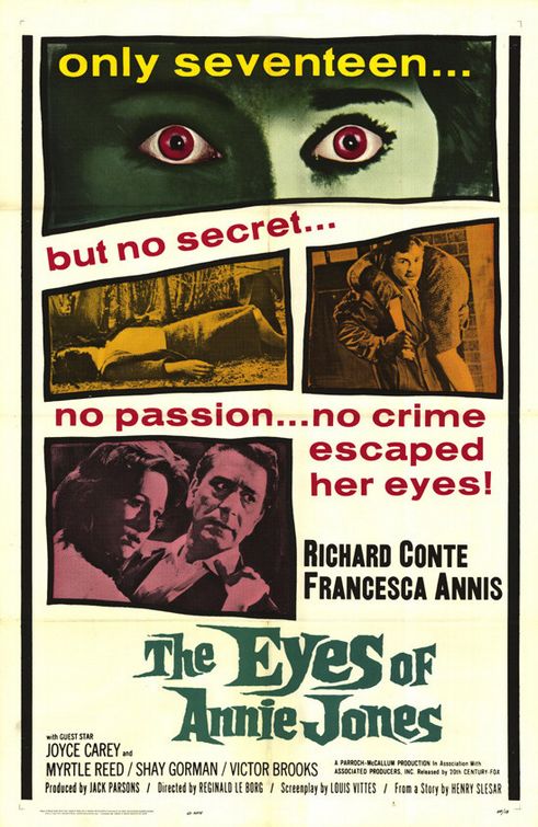 The Eyes of Annie Jones - Plakate