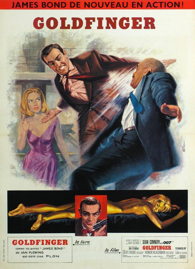 James Bond contra Goldfinger - Carteles