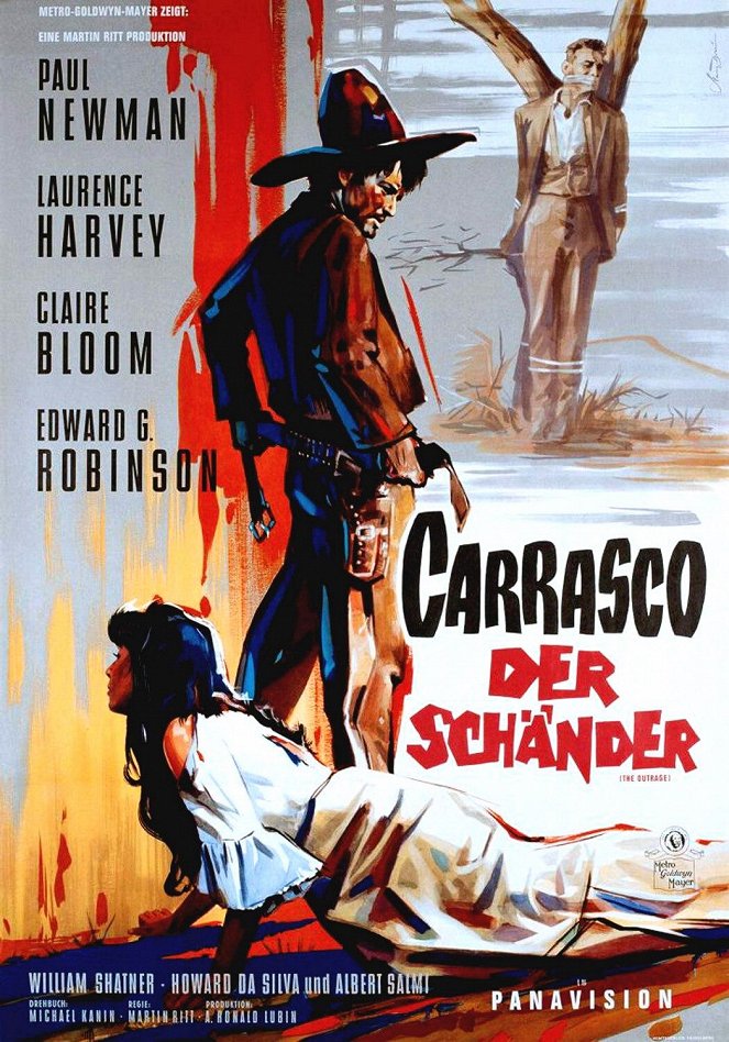 Carrasco, der Schänder - Plakate