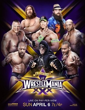 WrestleMania 30 - Plakátok