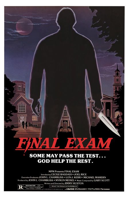 Final Exam - Plakate