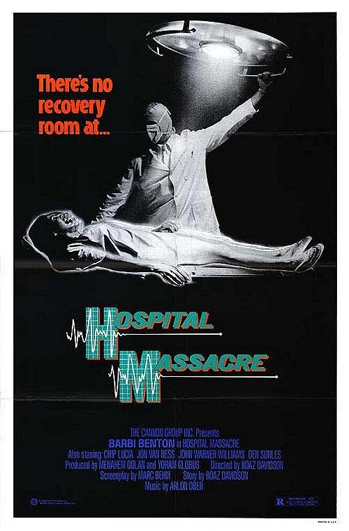 Hospital Massacre - Plakátok
