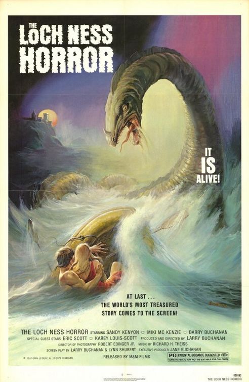 The Loch Ness Horror - Cartazes