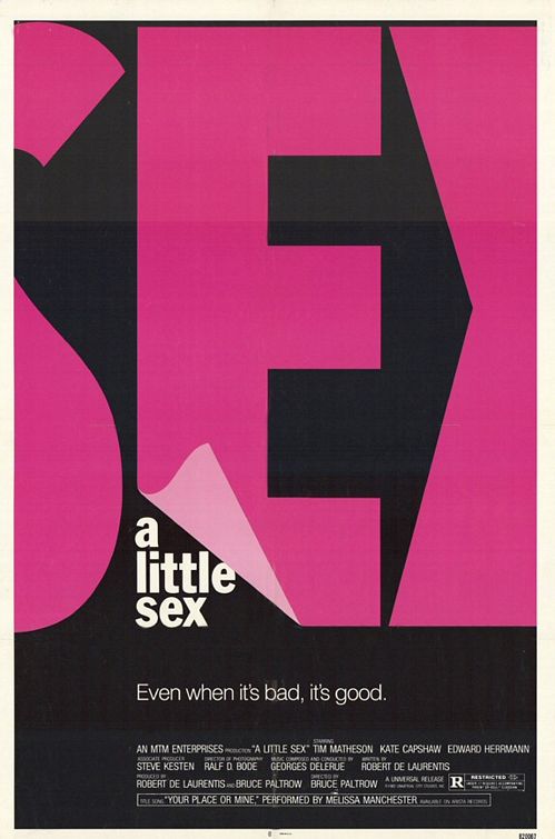A Little Sex - Affiches