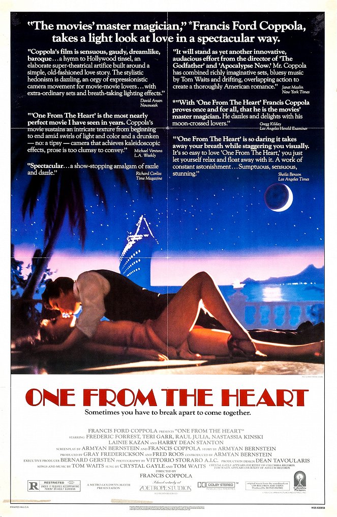 One from the Heart - Posters