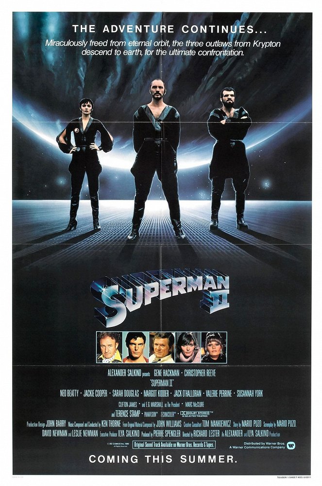 Superman II - Plagáty