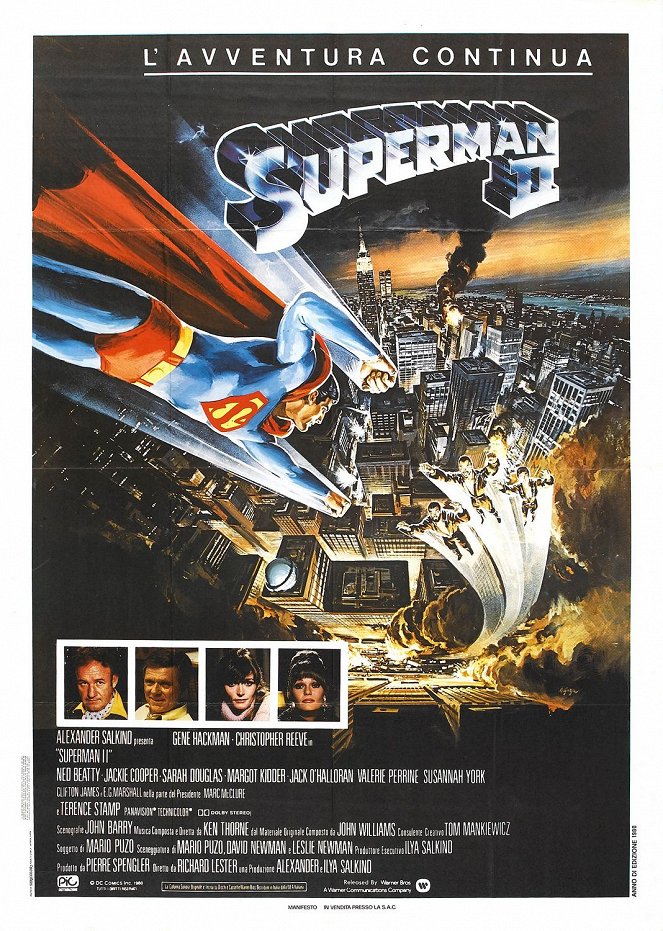Superman II - Allein gegen alle - Plakate