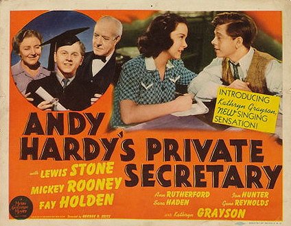 Andy Hardy's Private Secretary - Plakate