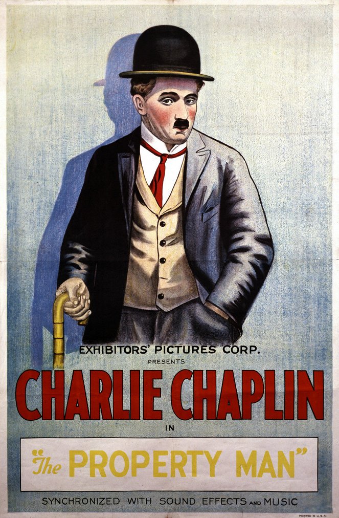 Chaplin kulisákem - Plagáty