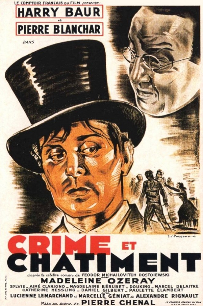Crime et châtiment - Plakaty