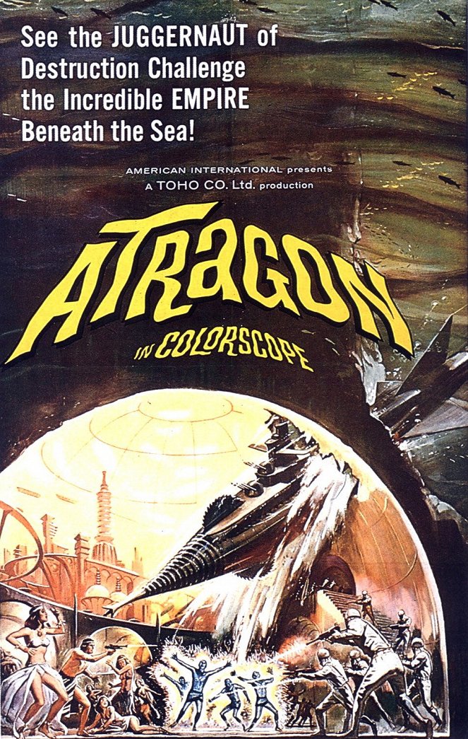 Atragon - Posters