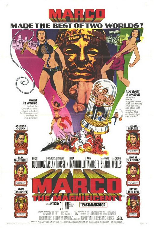 La Fabuleuse Aventure de Marco Polo - Plakaty