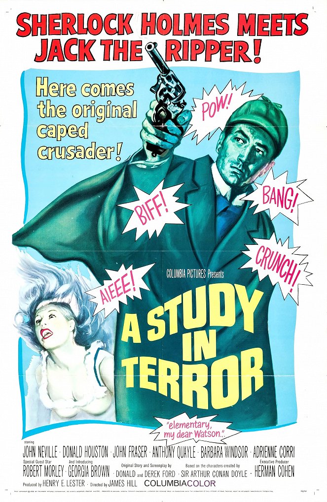 A Study in Terror - Posters