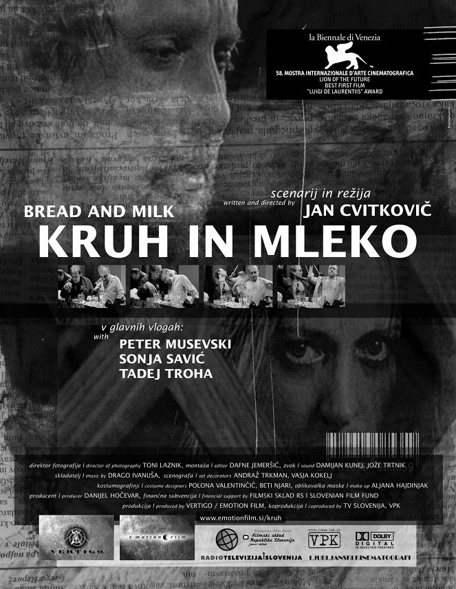 Kruh in mleko - Affiches