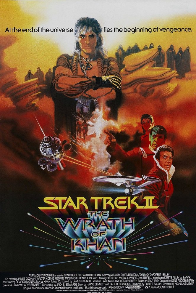 Star Trek 2. - Khan haragja - Plakátok