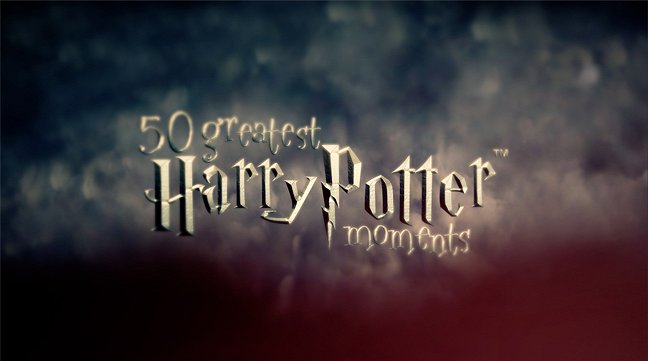 50 Greatest Harry Potter Moments - Cartazes