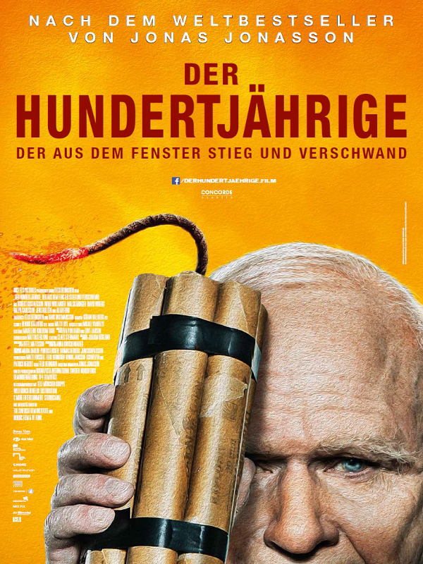 Der Hundertjährige, der aus dem Fenster stieg und verschwand - Plakate